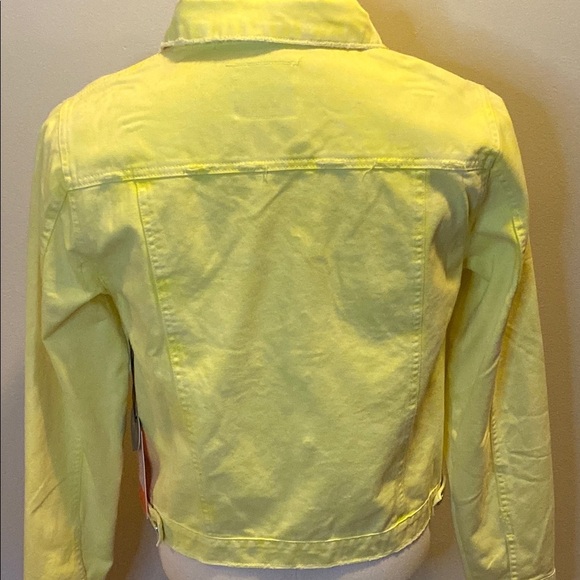 C’est Toi Yellow Denim Jacket – NWT – Size Large - Picture 8 of 9